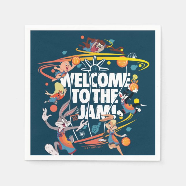 SPACE JAM: A NEW LEGACY™ | Welcome to the Jam Napkins (Front)