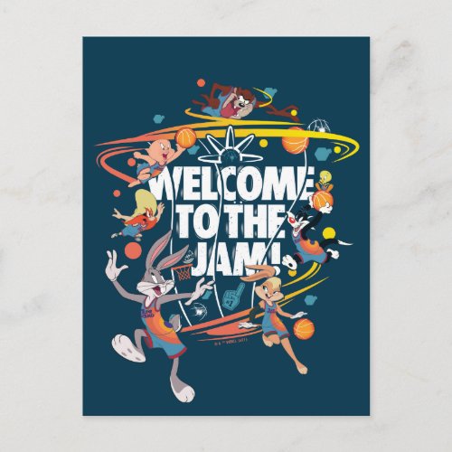 SPACE JAM A NEW LEGACY  Welcome to the Jam Postcard