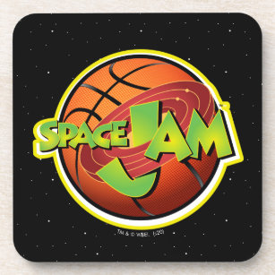 SPACE JAM™ Basketball Logo Beverage Coaster
