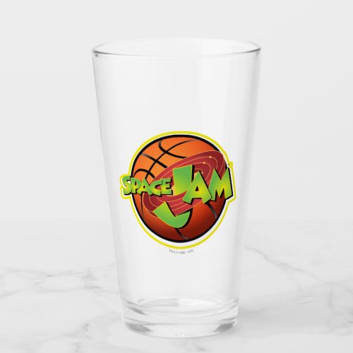 SPACE JAM Basketball Logo Glass