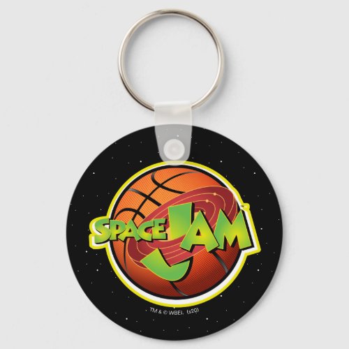 SPACE JAM Basketball Logo Keychain