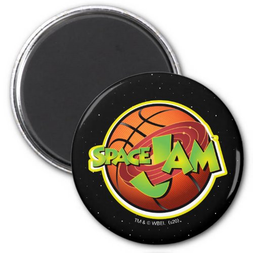 SPACE JAM Basketball Logo Magnet
