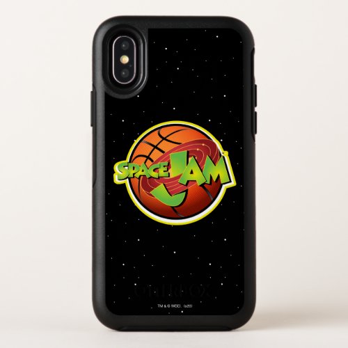 SPACE JAM Basketball Logo OtterBox Symmetry iPhone X Case