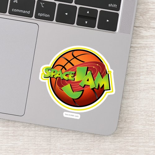 SPACE JAM Basketball Logo Sticker