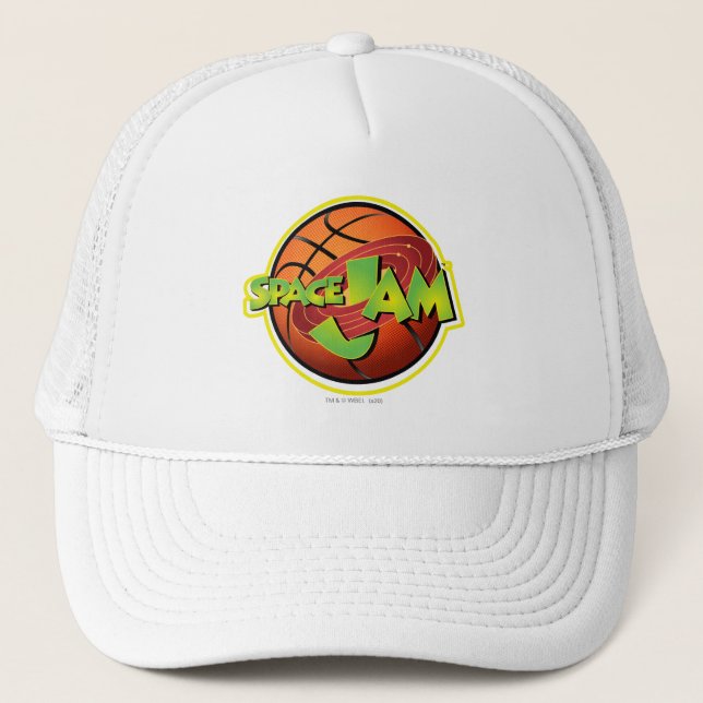 SPACE JAM™ Basketball Logo Trucker Hat (Front)