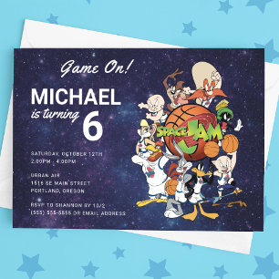 SPACE JAM™ Birthday Invitation