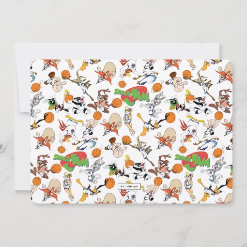 SPACE JAM™ Birthday Invitation Zazzle