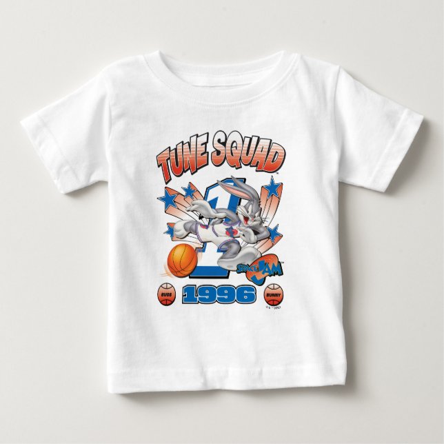 SPACE JAM™ BUGS BUNNY™ #1 Basketball Graphic Baby T-Shirt (Front)