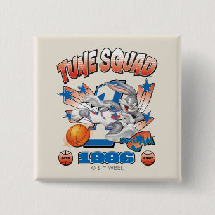SPACE JAM™ BUGS BUNNY™ #1 Basketball Graphic Button