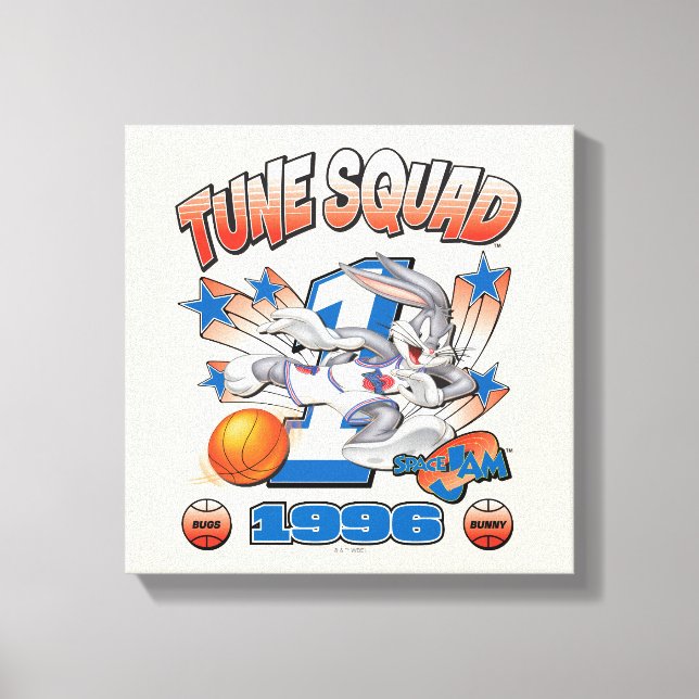 SPACE JAM™ BUGS BUNNY™ #1 Basketball Graphic Canvas Print (Front)