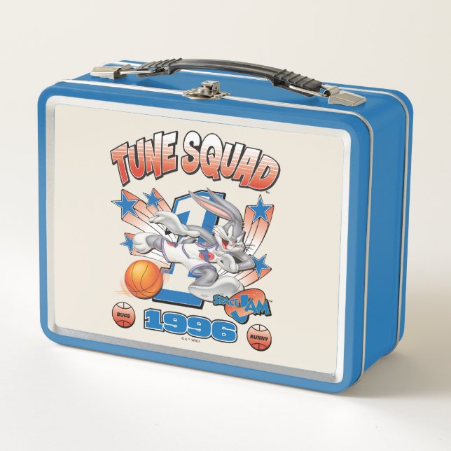 SPACE JAM™ BUGS BUNNY™ #1 Basketball Graphic Metal Lunch Box (Front)