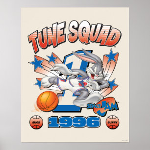 SPACE JAM™ BUGS BUNNY™ #1 Basketball Graphic Poster