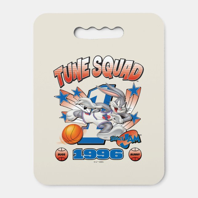SPACE JAM™ BUGS BUNNY™ #1 Basketball Graphic Seat Cushion (Front Vertical)