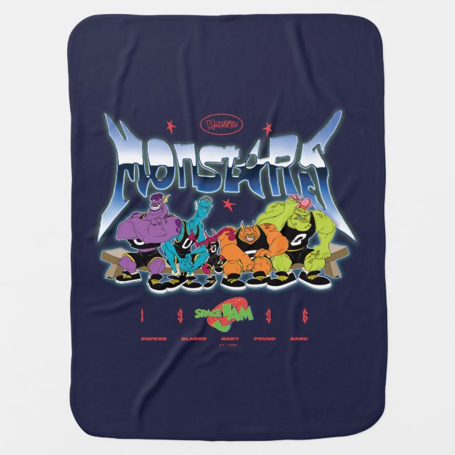 SPACE JAM™ Monstars 1996 Graphic Baby Blanket (Front)