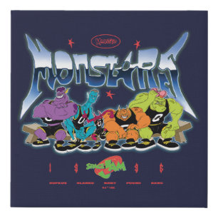 SPACE JAM™ Monstars 1996 Graphic Faux Canvas Print