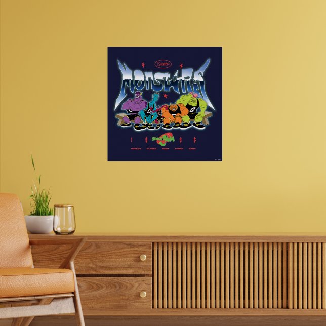 SPACE JAM™ Monstars 1996 Graphic Poster | Zazzle