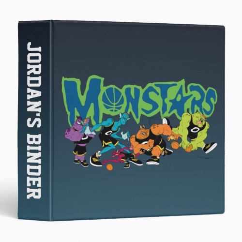 SPACE JAMâ Monstars 3 Ring Binder