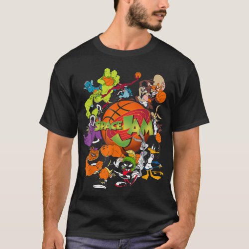 Space Jam Monstars and Tune Squad  T_Shirt