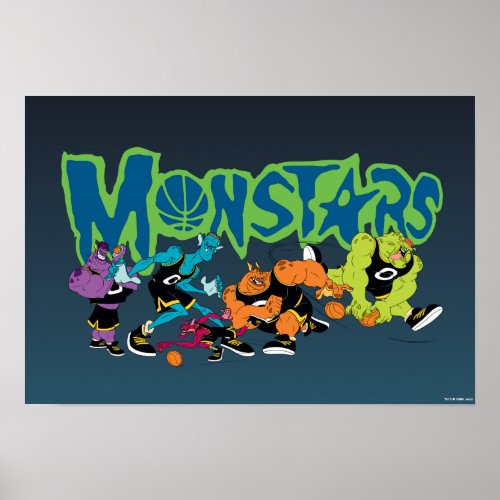 SPACE JAMâ Monstars Poster