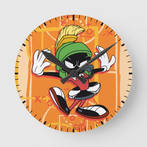 SPACE JAM Referee MARVIN THE MARTIAN Round Clock