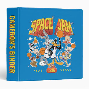 SPACE JAM™ TUNE SQUAD™ 1996 Graphic 3 Ring Binder