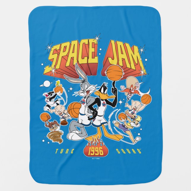 SPACE JAM™ TUNE SQUAD™ 1996 Graphic Baby Blanket (Front)