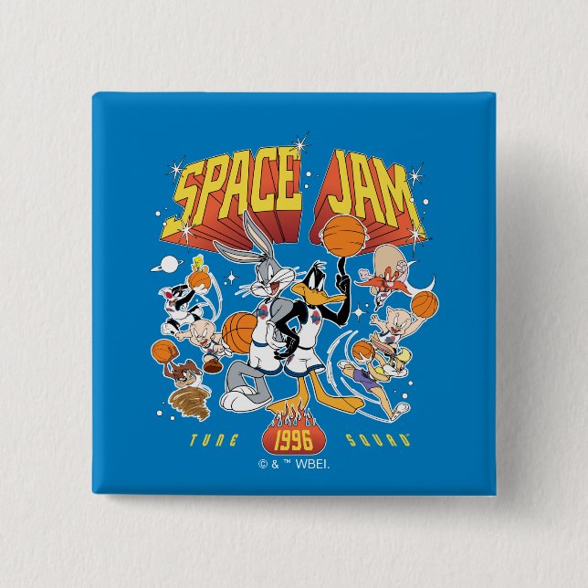 SPACE JAM™ TUNE SQUAD™ 1996 Graphic Button (Front)