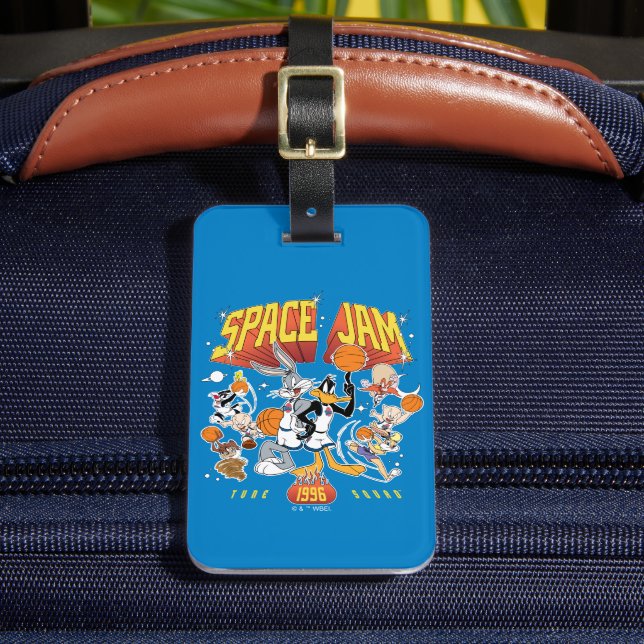SPACE JAM™ TUNE SQUAD™ 1996 Graphic Luggage Tag (Front Insitu 2)