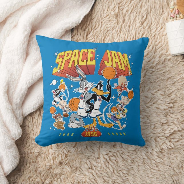 SPACE JAM™ TUNE SQUAD™ 1996 Graphic Throw Pillow (Blanket)