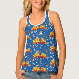 SPACE JAM™ TUNE SQUAD™ Outter Space Pattern Tank Top