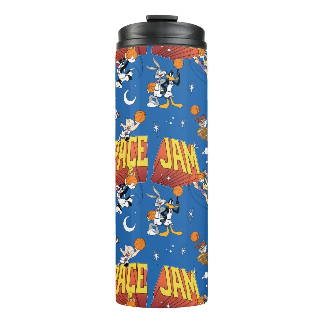 SPACE JAM™ TUNE SQUAD™ Outter Space Pattern Thermal Tumbler (Front)