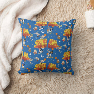 SPACE JAM™ TUNE SQUAD™ Outter Space Pattern Throw Pillow