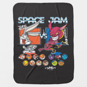 SPACE JAM™ TUNE SQUAD™ VS Monstars Roster Graphic Baby Blanket