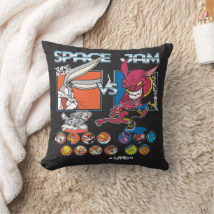 SPACE JAM™ TUNE SQUAD™ VS Monstars Roster Graphic Throw Pillow