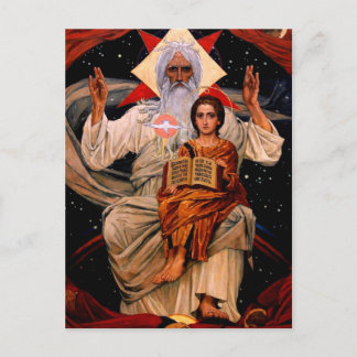 Space Jesus Postcard