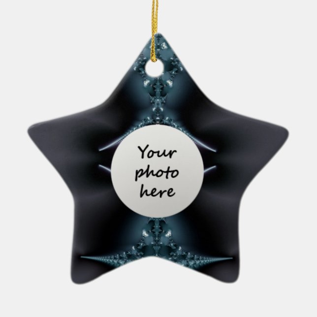 Space Jewelry Ceramic Ornament (Front)
