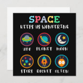 Space keeps us wondering (Front/Back)