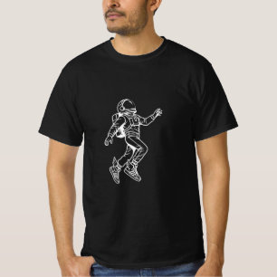 Space Kicks: Winged Astronaut Flight T-Shirt