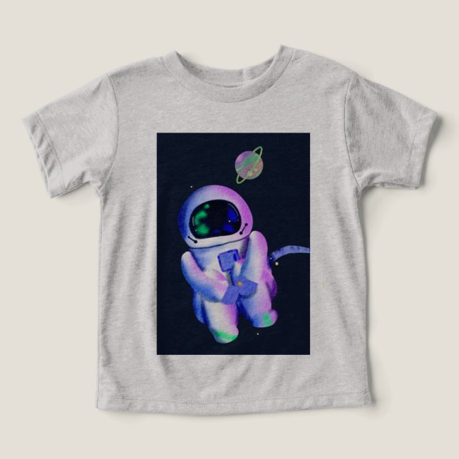 Space kid toddler t-shirt (Design Front)
