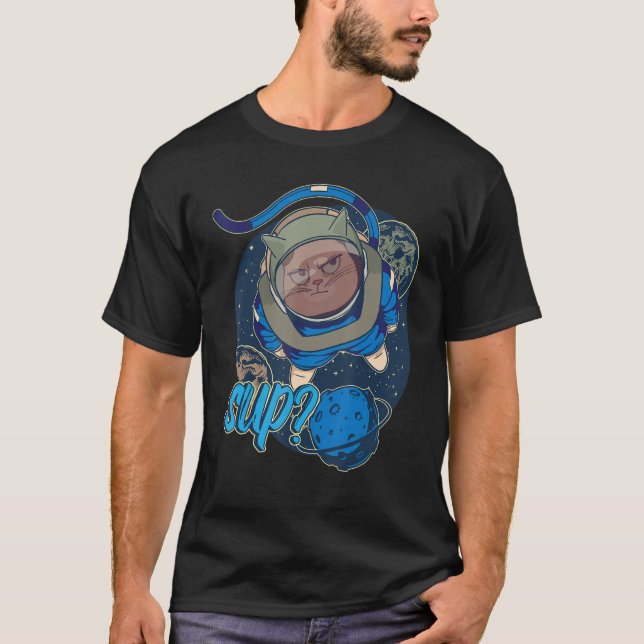   Space Kids Costume Astronaut Space T-Shirt (Front)