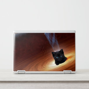 Space Kitten Black Hole HP EliteBook LapTop Skin