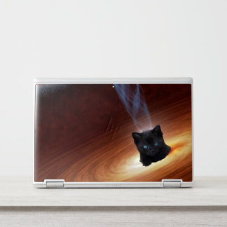Space Kitten Black Hole HP EliteBook LapTop Skin