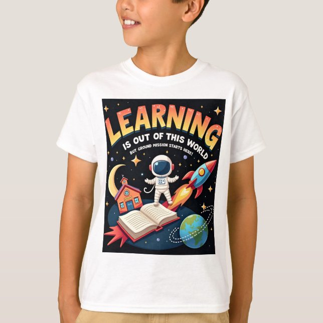 Space-learning T-Shirt (Front)