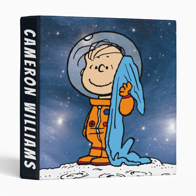 SPACE | Linus Astronaut 3 Ring Binder (Front/Spine)