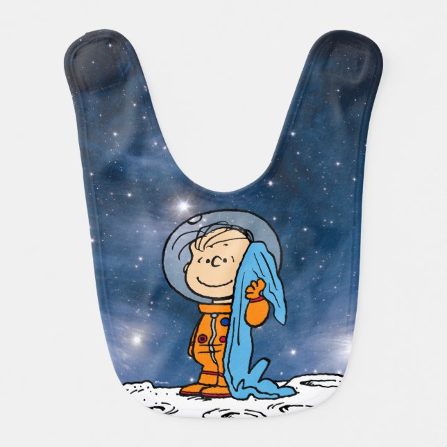 SPACE | Linus Astronaut Baby Bib (Front)