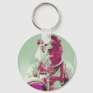 space lion keychain