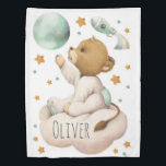 Space lion sits on a cloud duvet cover<br><div class="desc">Our products for children are decorated with exclusive illustrations,  making them one of a kind. Blankets and pillows,  clothes,  nursery decor and more will be the finishing touch in your children's room or a wonderful gift for a child's birthday!</div>