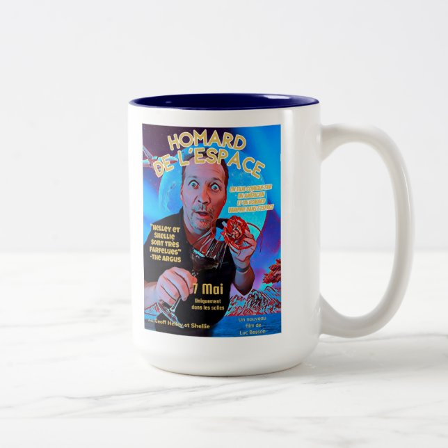 Space Lobster Poster Mug (Right)