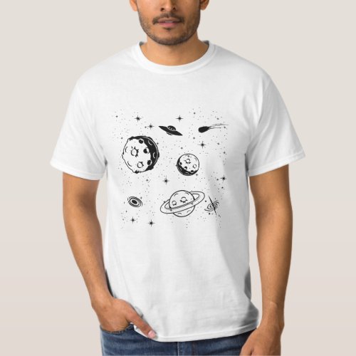 Space Lover Adult Astronomy Hobby Outer Space T_Shirt