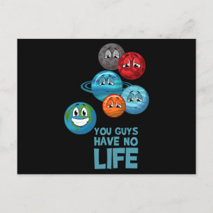 Space Lover Adult Astronomy Hobby Solar System Postcard